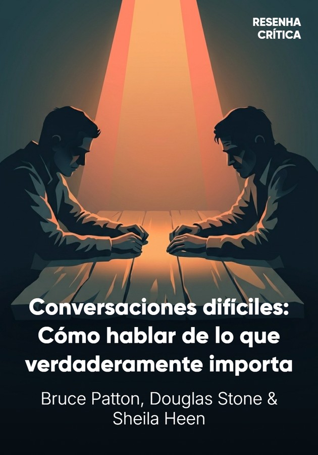 Portada del libro Conversaciones difíciles, de Bruce Patton — resumen crítico y reseña en 12min