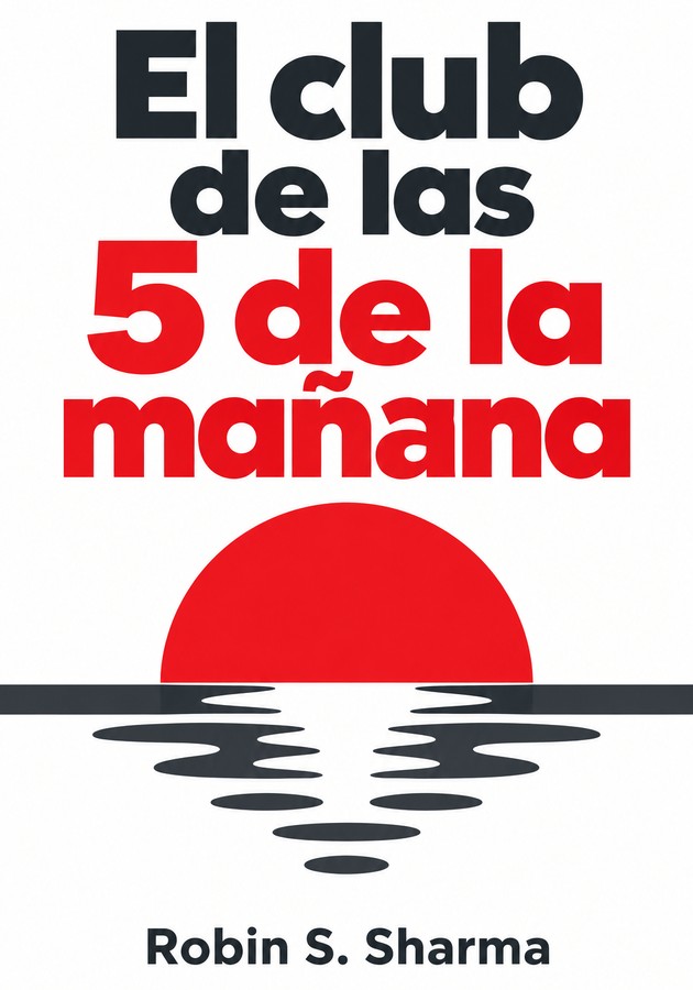 Portada del libro El club de las 5 de la mañana, de Robin S. Sharma — resumen crítico y reseña en 12min