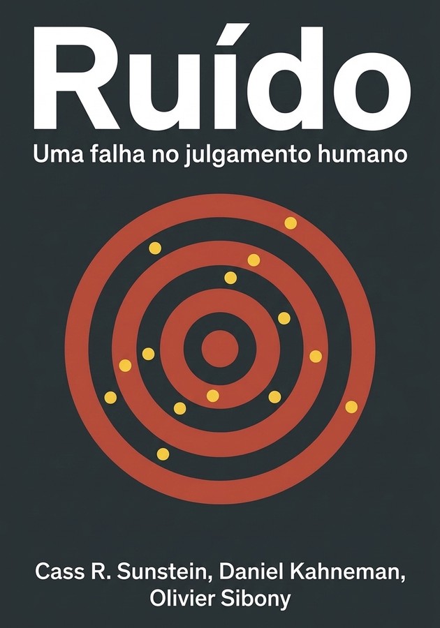 Capa do livro Ruído, de Cass R. Sunstein — resumo e resenha crítica no 12min