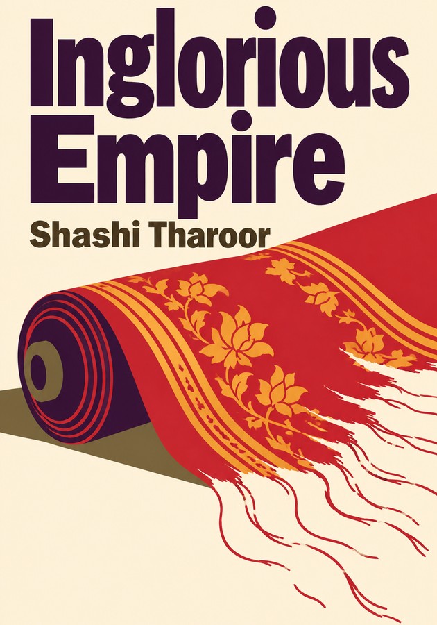 Book cover of Inglorious Empire by Shashi Tharoor — critical summary review on 12min