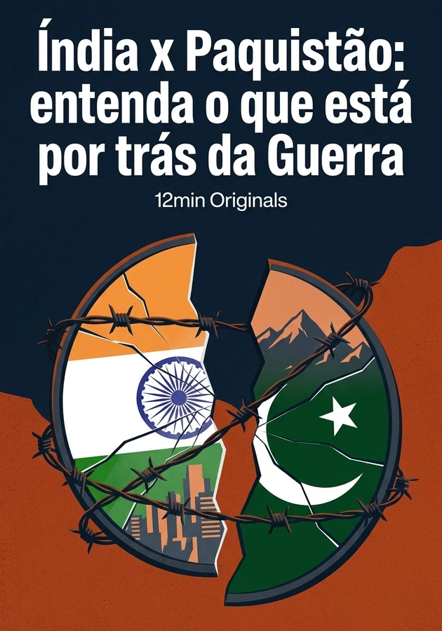Capa do livro Índia x Paquistão: entenda o que está por trás da Guerra, de 12min Originals — resumo e resenha crítica no 12min