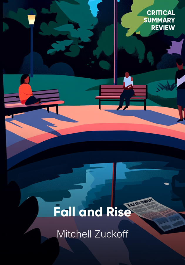 Book cover of Fall and Rise by Mitchell Zuckoff — critical summary review on 12min