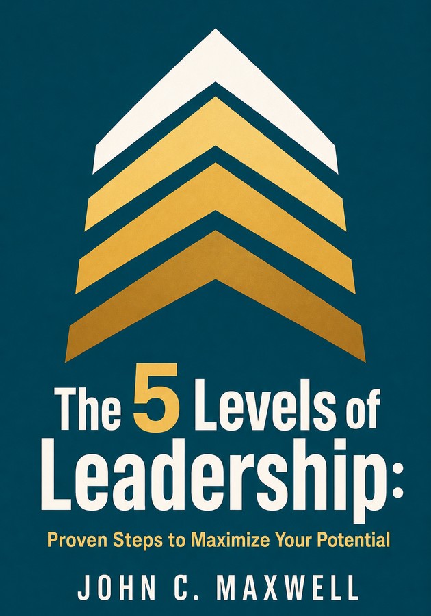 Book cover of The 5 Levels of Leadership: Proven Steps to Maximize Your Potential by John C. Maxwell — critical summary review on 12min