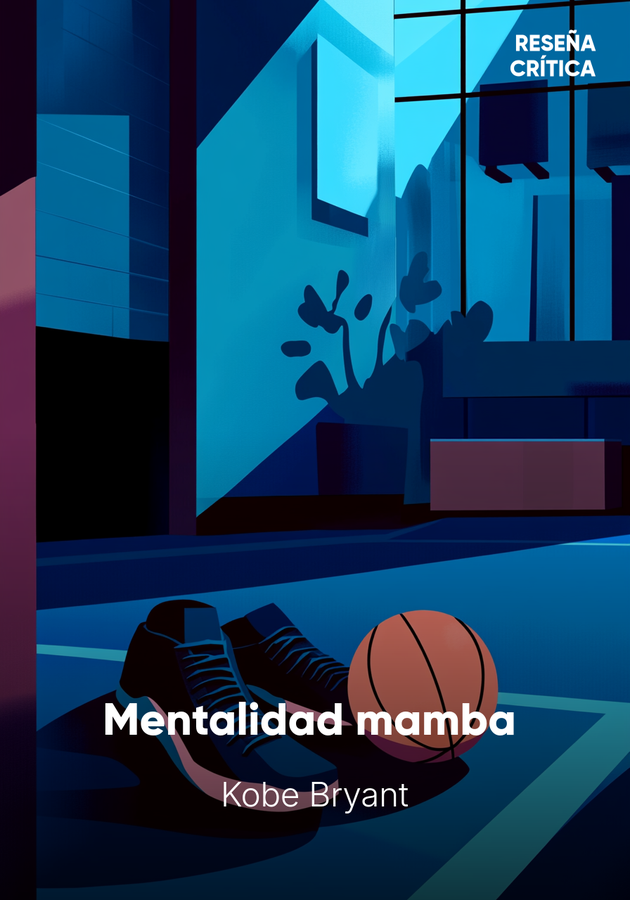 Portada del libro Mentalidad mamba , de Kobe Bryant — resumen crítico y reseña en 12min