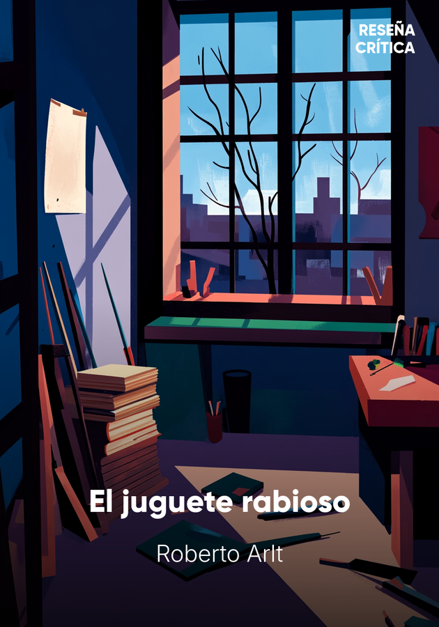 Portada del libro El juguete rabioso, de Roberto Arlt — resumen crítico y reseña en 12min