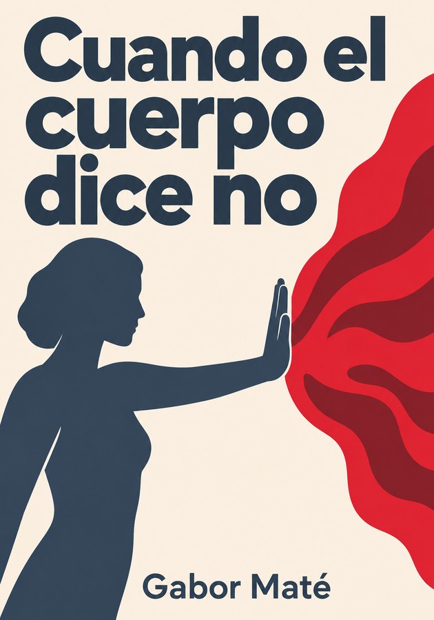 Portada del libro Cuando el cuerpo dice no, de Gabor Maté — resumen crítico y reseña en 12min