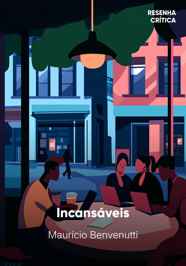 Capa do livro Incansáveis, de Maurício Benvenutti — resumo e resenha crítica no 12min