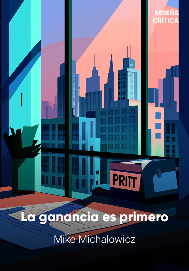 Portada del libro La ganancia es primero, de Mike Michalowicz — resumen crítico y reseña en 12min
