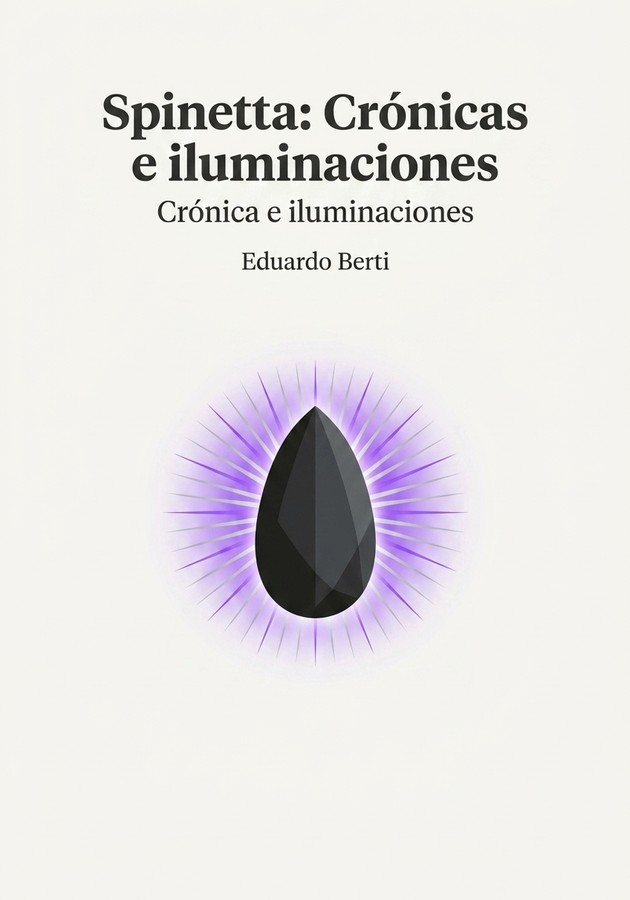 Portada del libro Spinetta: Crónicas e iluminaciones, de Eduardo Berti — resumen crítico y reseña en 12min