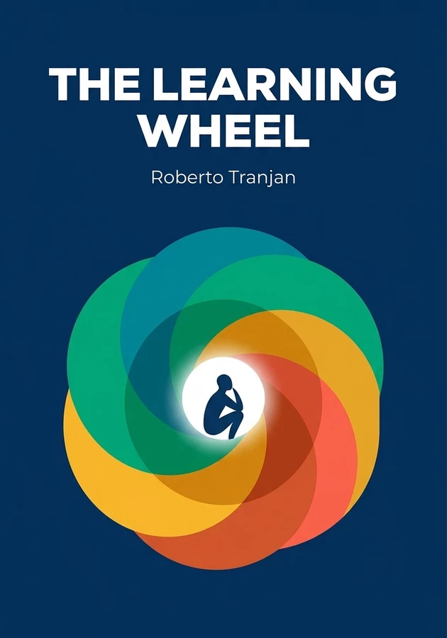 Book cover of The Learning Wheel by Roberto Tranjan — critical summary review on 12min