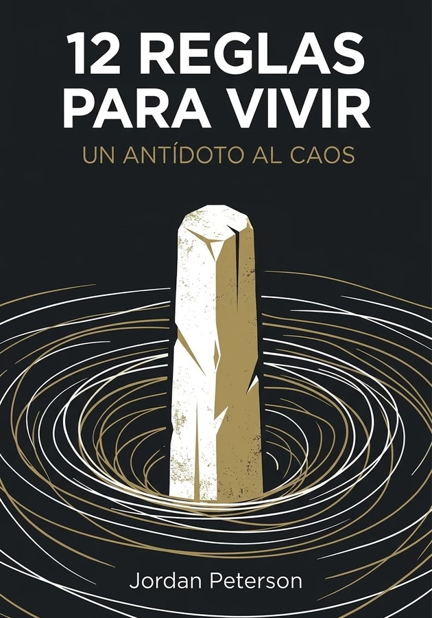 Portada del libro 12 Reglas Para Vivir, de Jordan Peterson — resumen crítico y reseña en 12min