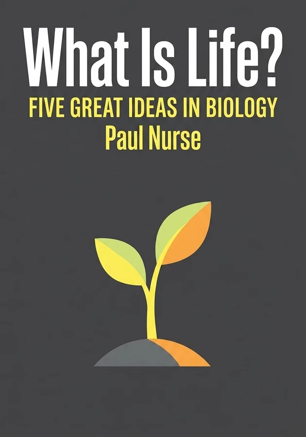 Book cover of What Is Life? by Paul Nurse — critical summary review on 12min