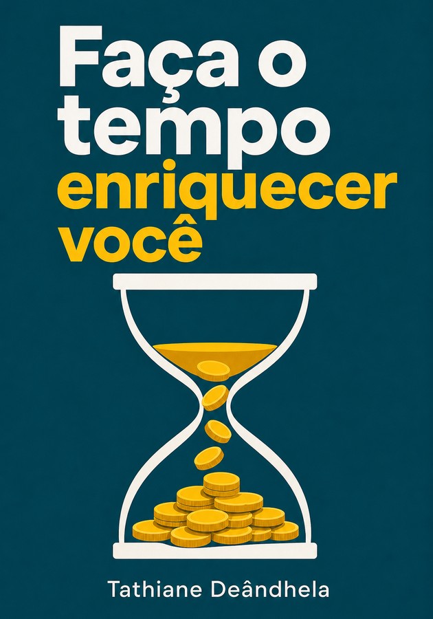 Capa do livro Faça o tempo enriquecer você, de Tathiane Deândhela — resumo e resenha crítica no 12min