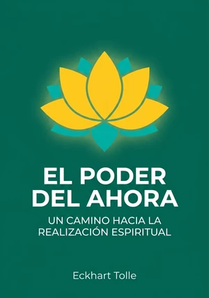 Portada del libro El poder del ahora, de Eckhart Tolle — resumen crítico y reseña en 12min