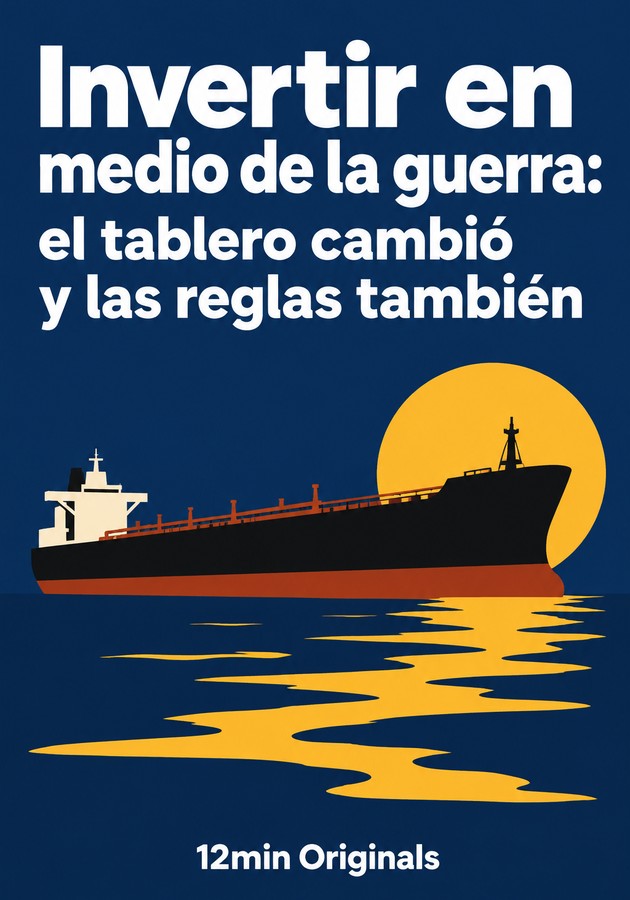 Portada del libro Invertir en medio de la guerra: el tablero cambió y las reglas también, de 12min Originals — resumen crítico y reseña en 12min