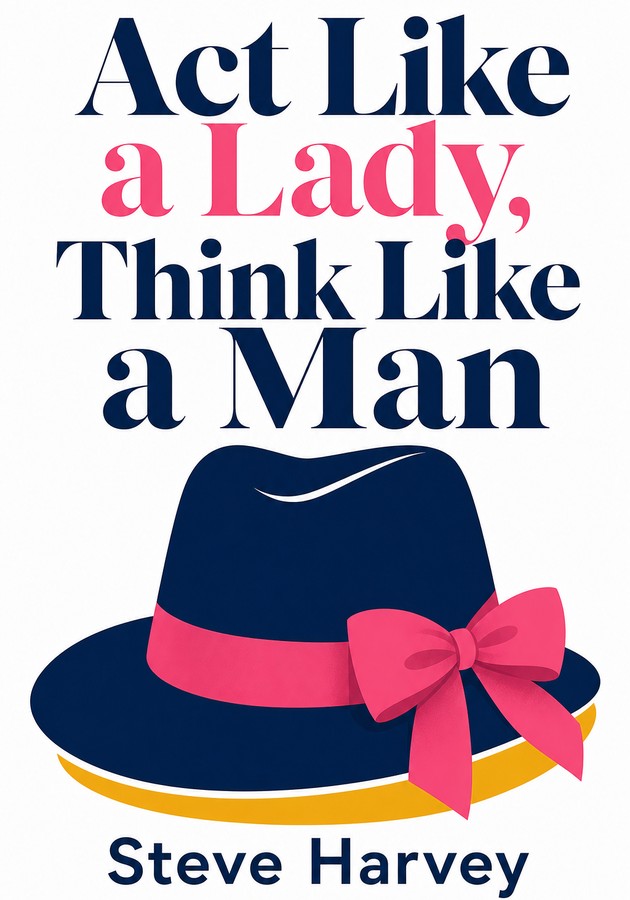 Capa do livro Act Like a Lady, Think Like a Man, de Steve Harvey — resumo e resenha crítica no 12min