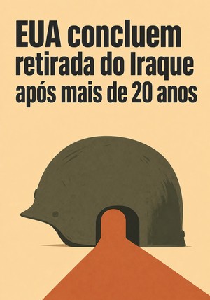 Capa do livro EUA concluem retirada do Iraque após mais de 20 anos, de 12min Originals — resumo e resenha crítica no 12min