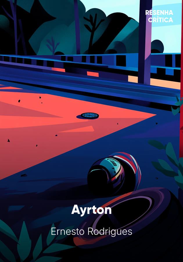 Capa do livro Ayrton, de Ernesto Rodrigues — resumo e resenha crítica no 12min