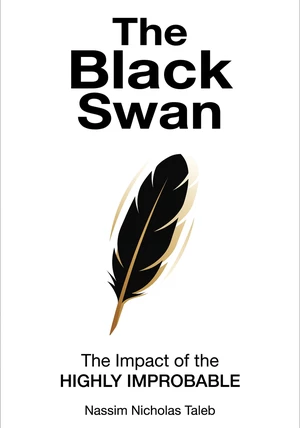 Book cover of The Black Swan by Nassim Nicholas Taleb — critical summary review on 12min