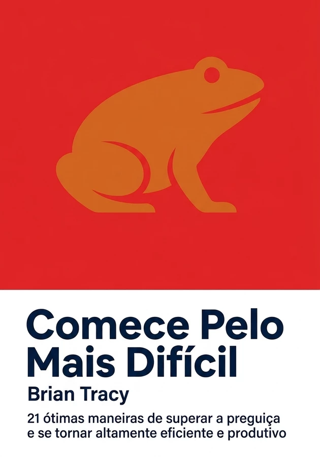 Capa do livro Comece Pelo Mais Difícil, de Brian Tracy — resumo e resenha crítica no 12min