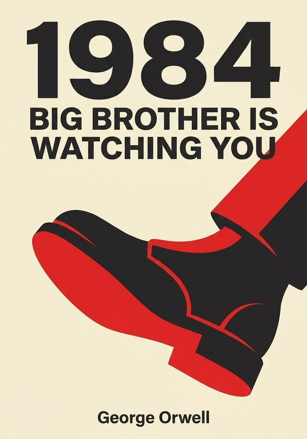 Portada del libro 1984, de George Orwell — resumen crítico y reseña en 12min