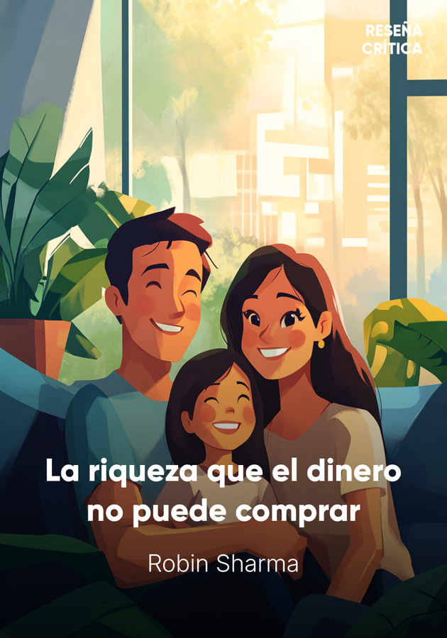 Portada del libro La riqueza que el dinero no puede comprar, de Robin Sharma — resumen crítico y reseña en 12min