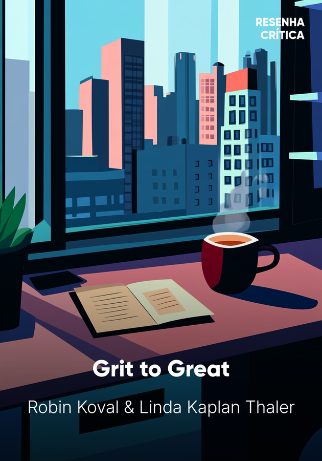 Capa do livro Grit to Great, de Robin Koval — resumo e resenha crítica no 12min