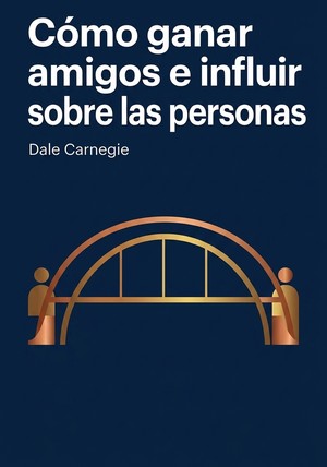 Portada del libro Cómo ganar amigos e influir sobre las personas, de Dale Carnegie — resumen crítico y reseña en 12min