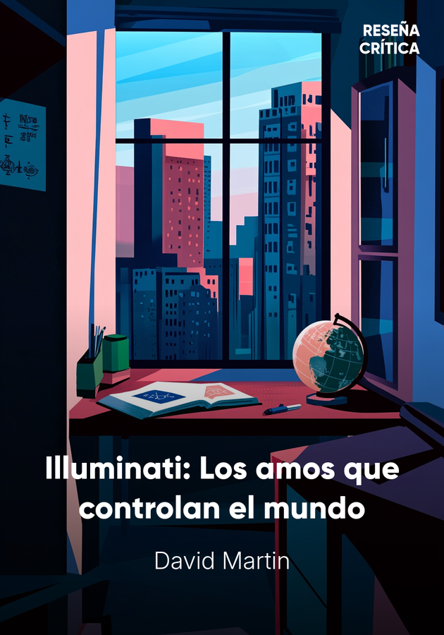 Portada del libro Illuminati: Los amos que controlan el mundo, de David Martin — resumen crítico y reseña en 12min