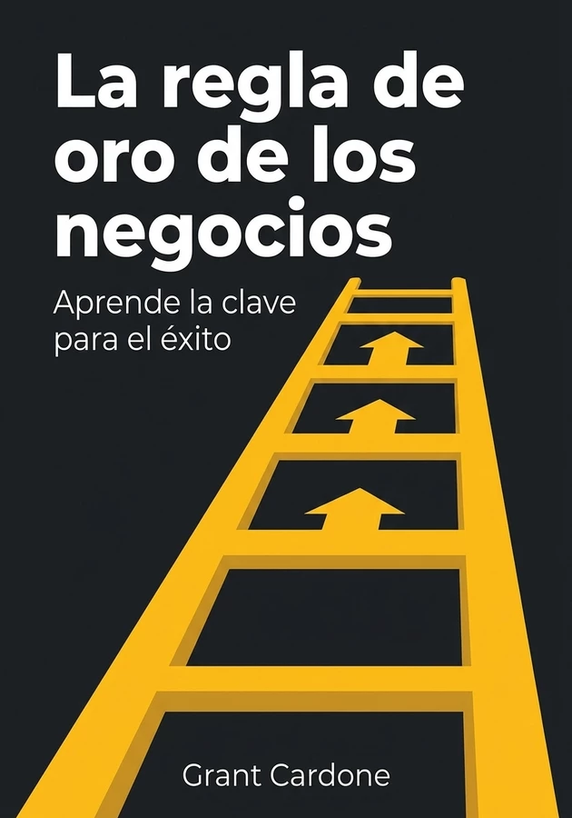 Portada del libro La regla de oro de los negocios, de Grant Cardone — resumen crítico y reseña en 12min