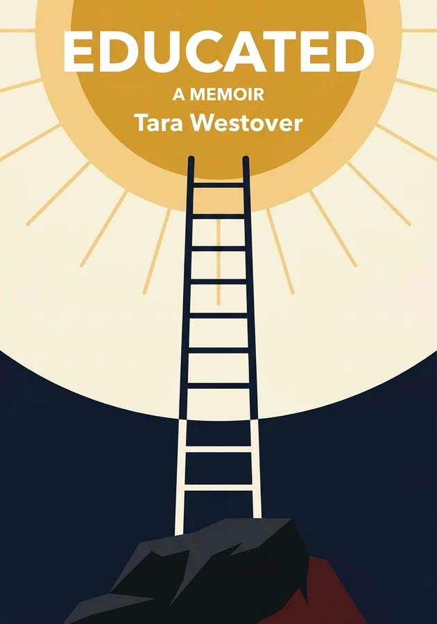 Book cover of Educated by Tara Westover — critical summary review on 12min