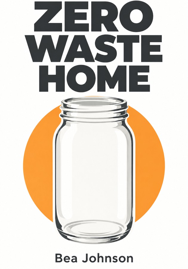 Book cover of Zero Waste Home by Bea Johnson — critical summary review on 12min