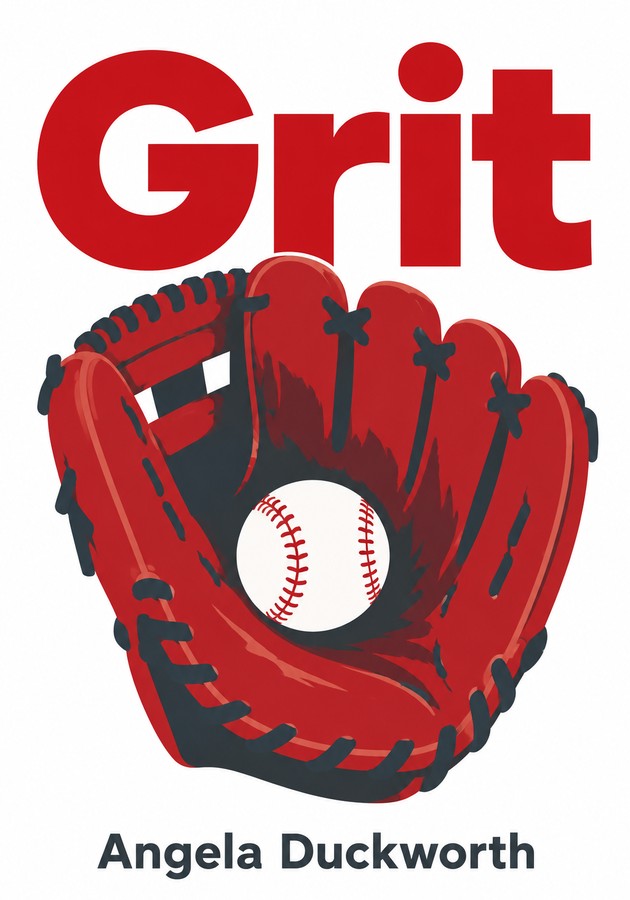 Book cover of Grit by Angela Duckworth — critical summary review on 12min