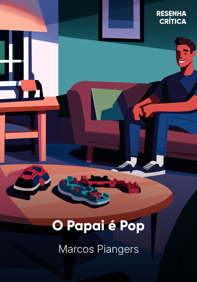 Capa do livro O Papai é Pop, de Marcos Piangers — resumo e resenha crítica no 12min