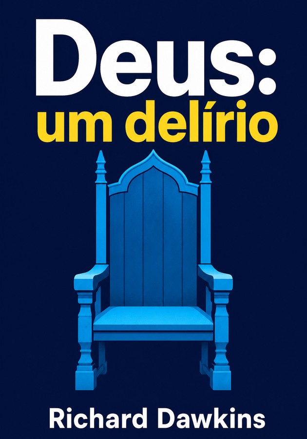 Capa do livro Deus: um delírio, de  Richard Dawkins — resumo e resenha crítica no 12min