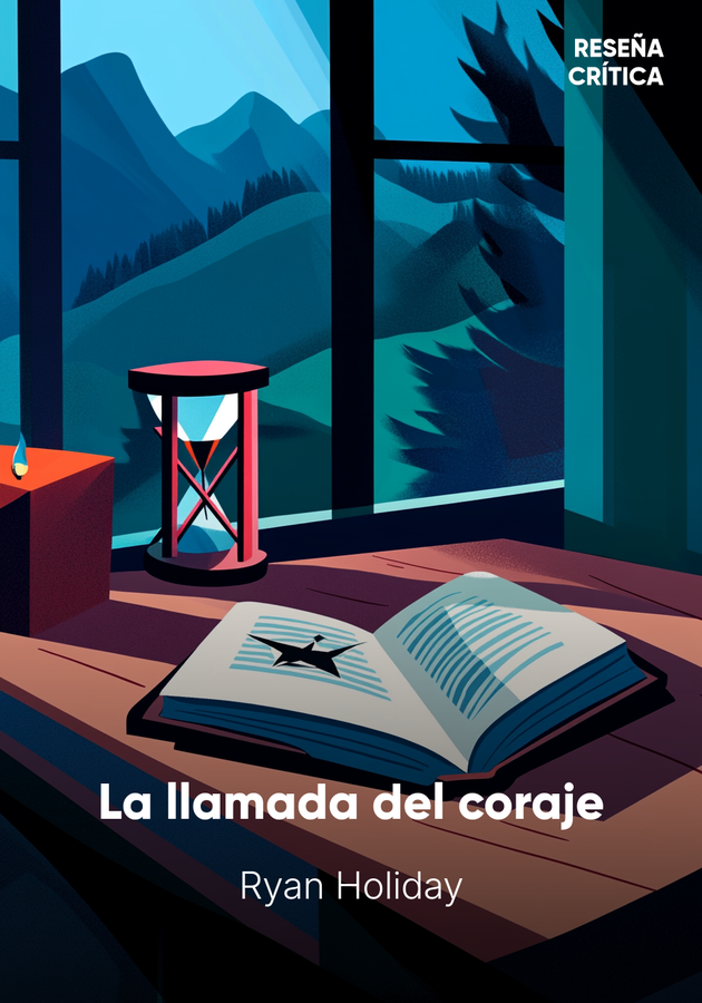 Portada del libro La llamada del coraje, de Ryan Holiday — resumen crítico y reseña en 12min