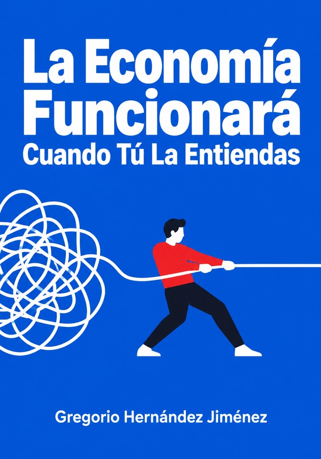 Portada del libro La Economía Funcionará Cuando Tú La Entiendas, de Gregorio Hernández Jiménez — resumen crítico y reseña en 12min