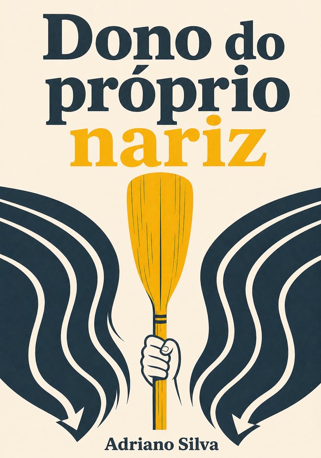 Capa do livro Dono do próprio nariz, de Adriano Silva — resumo e resenha crítica no 12min