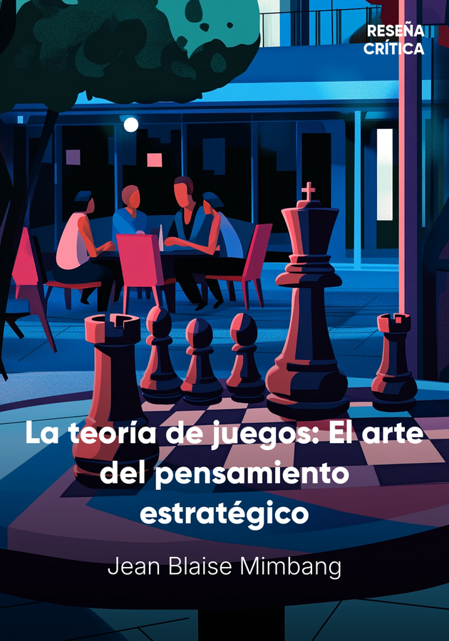Portada del libro La teoría de juegos: El arte del pensamiento estratégico, de Jean Blaise Mimbang — resumen crítico y reseña en 12min