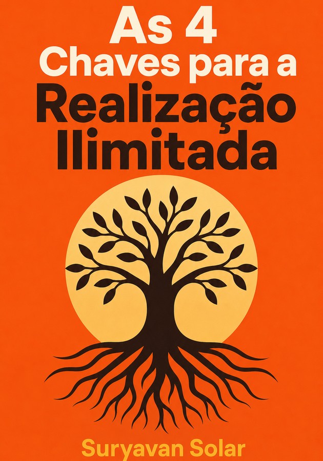 Capa do livro As 4 Chaves para a Realização Ilimitada, de Suryavan Solar — resumo e resenha crítica no 12min