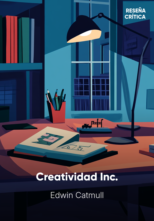 Portada del libro Creatividad Inc., de Edwin Catmull — resumen crítico y reseña en 12min
