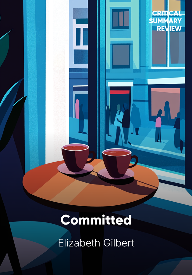 Book cover of Committed by Elizabeth Gilbert — critical summary review on 12min
