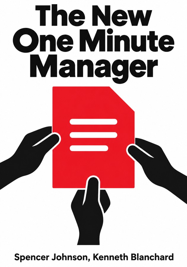 Book cover of The New One Minute Manager by Spencer Johnson — critical summary review on 12min