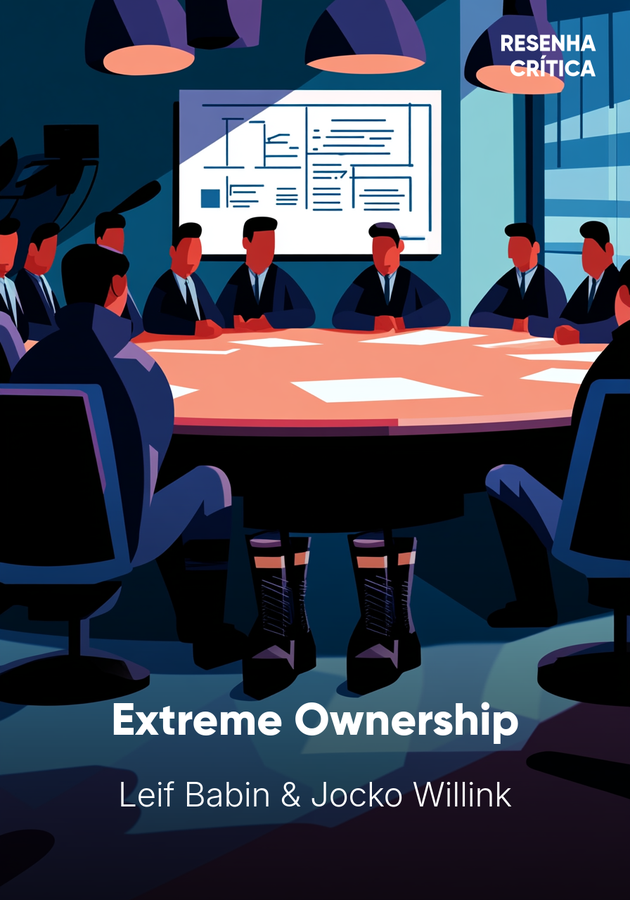 Capa do livro Extreme Ownership, de Leif Babin — resumo e resenha crítica no 12min