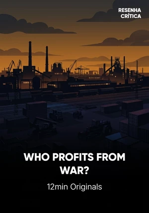 Book cover of WHO PROFITS FROM WAR? by 12min Originals — critical summary review on 12min