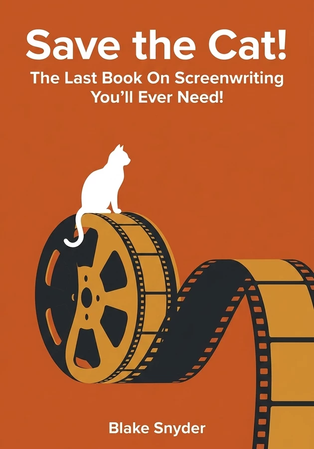 Book cover of Save the Cat! by Blake Snyder — critical summary review on 12min