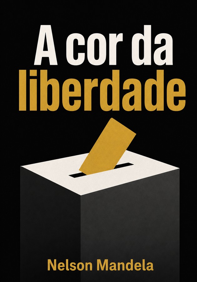 Capa do livro A cor da liberdade, de Nelson Mandela — resumo e resenha crítica no 12min