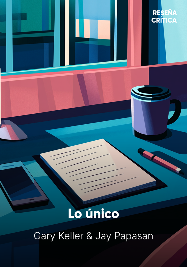 Portada del libro Lo único, de Gary Keller & Jay Papasan — resumen crítico y reseña en 12min