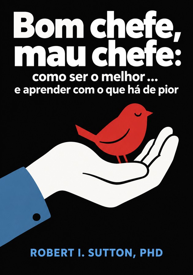Capa do livro Bom chefe, mau chefe: como ser o melhor ... e aprender com o que há de pior, de  — resumo e resenha crítica no 12min