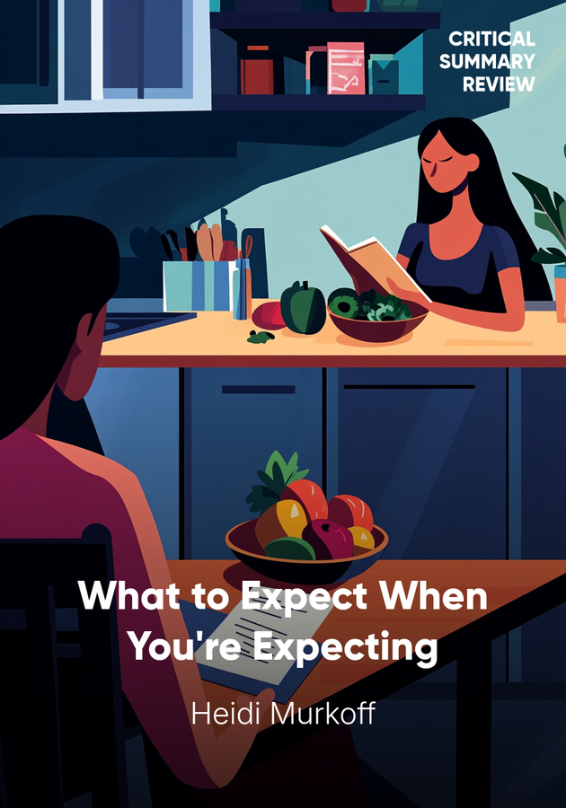 Book cover of What to Expect When You're Expecting by Heidi Murkoff — critical summary review on 12min